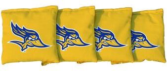 Skip's Garage Cal State Bakersfield Roadrunners Yellow Cornhole Bags