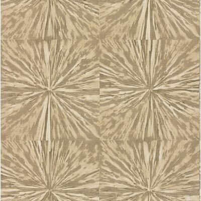 Antonina Vella Squareburst Light Gold Wallpaper