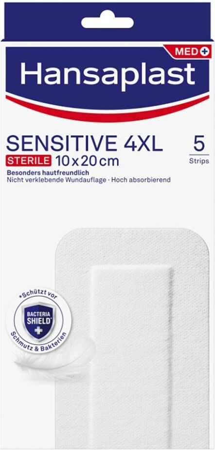 Hansaplast Steriler Wundverband 4XL 10x20 cm