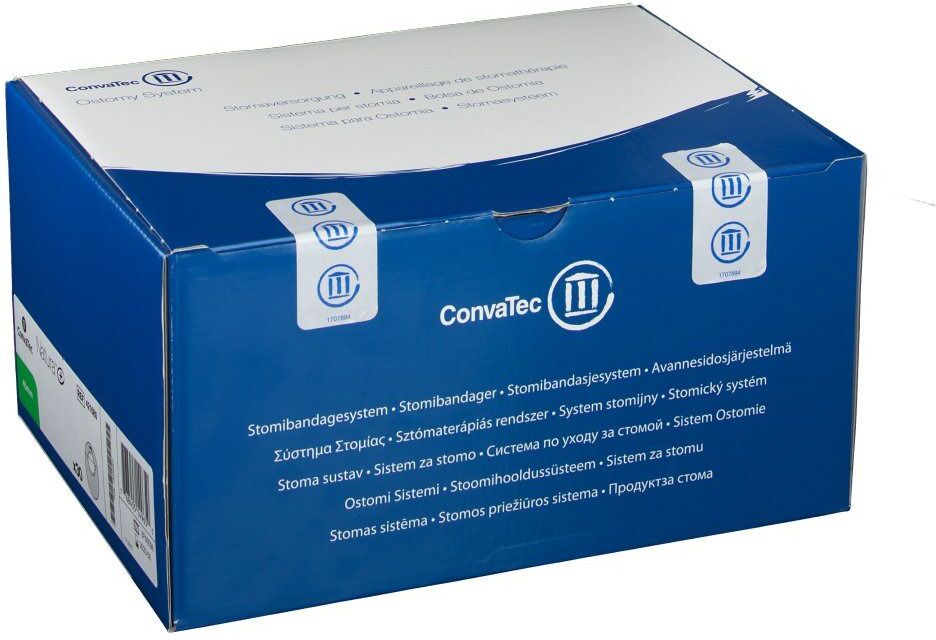 ConvaTec Natura+ Colob.2t.45mm stand.Sichtfen.Filt.opak 30 St Beutel