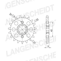 Supersprox Ritzel 428 19Z