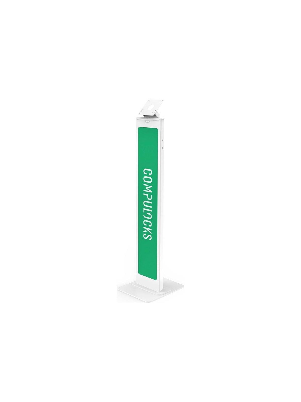 Compulocks BrandMe stand - for tablet enclosure - brandable - white - with Lighting Kit