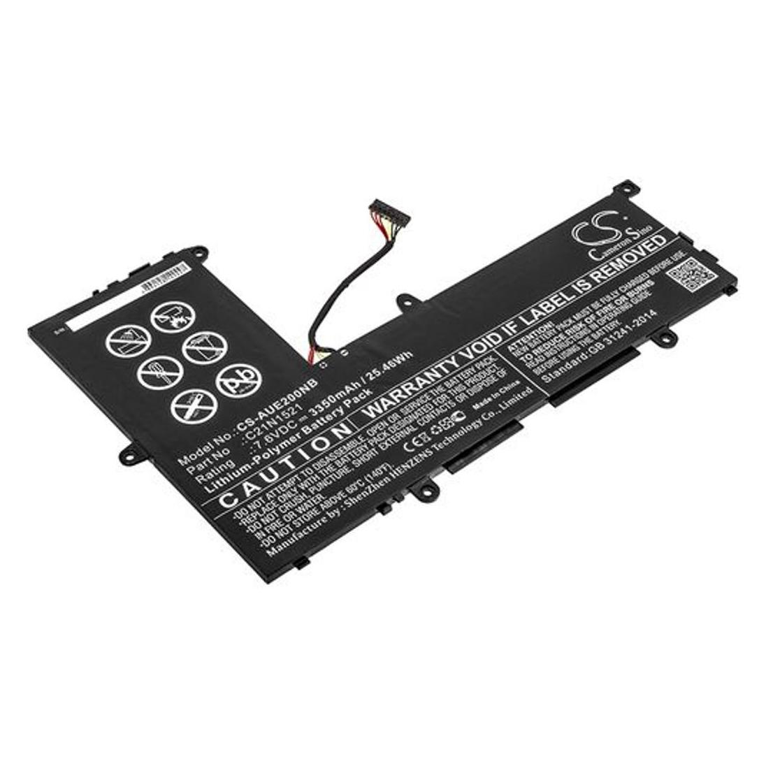 Battery for Asus VivoBook E200HA etc (AUE200NB)