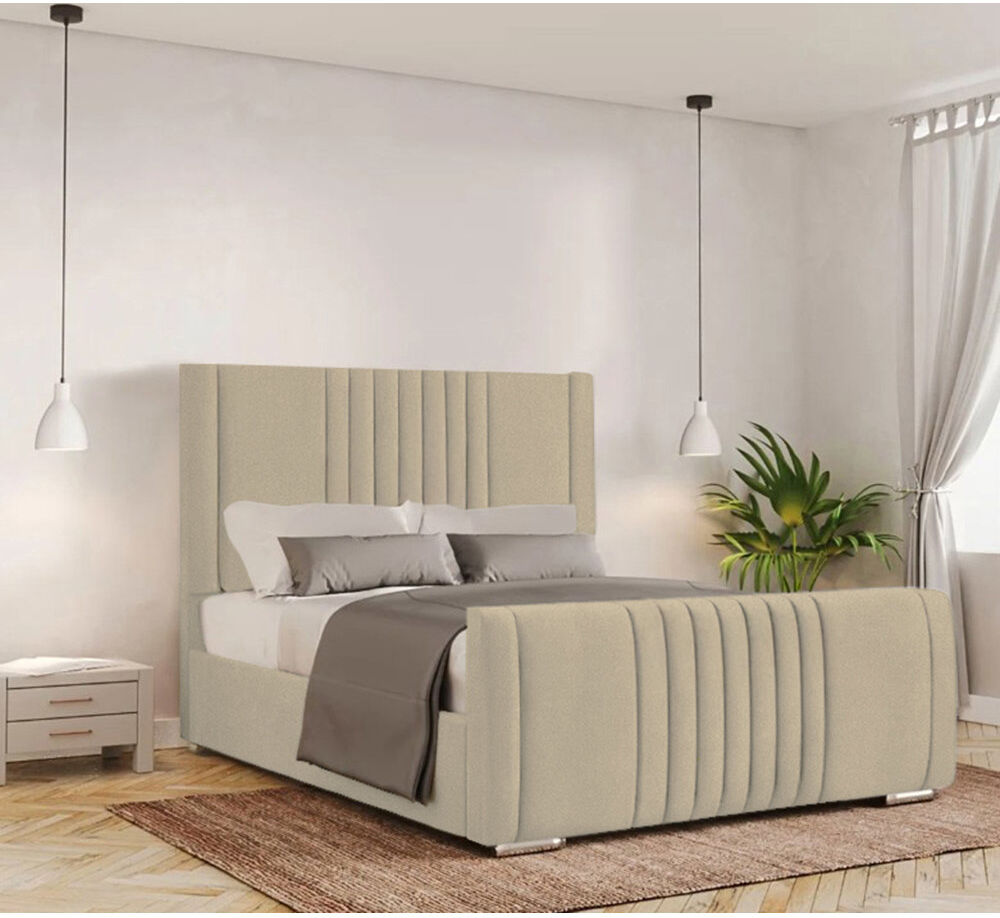Fairmont Park Ganador Upholstered Bed Coffee Kingsize (5')