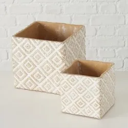 Pflanztopf ESTREMOZ (BHT 17x17x17 cm) - BHT 17x17x17 cm