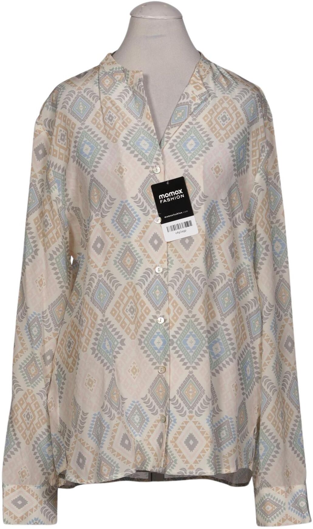 Repeat Damen Bluse, Mehrfarbig, Gr. EU 36, Seide - Second Hand
