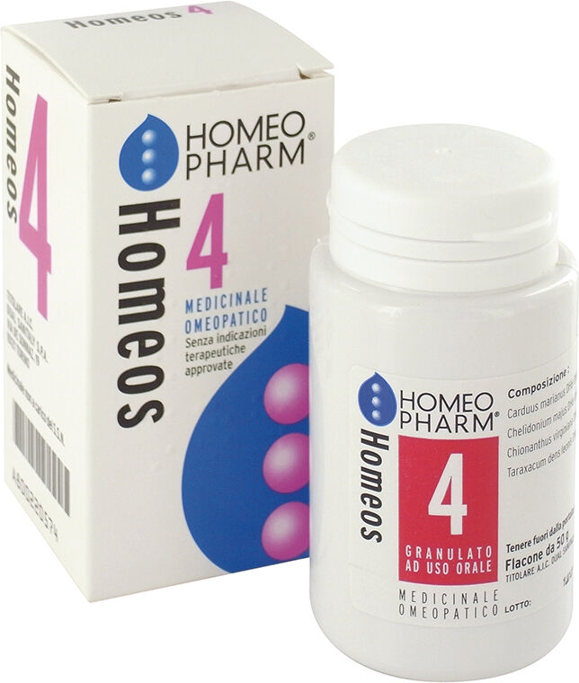 Homeos 4 Microgranuli 50g Cemon
