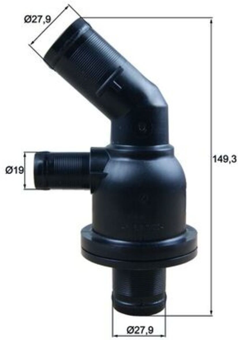 Thermostat, Kühlmittel MAHLE TH 55 87