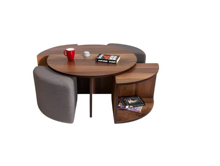 Xlmoebel Couchtisch Klassischer moderner Wohnzimmertisch Beistelltisch Sofatisch (Packung, Beistelltisch), Made in Europa