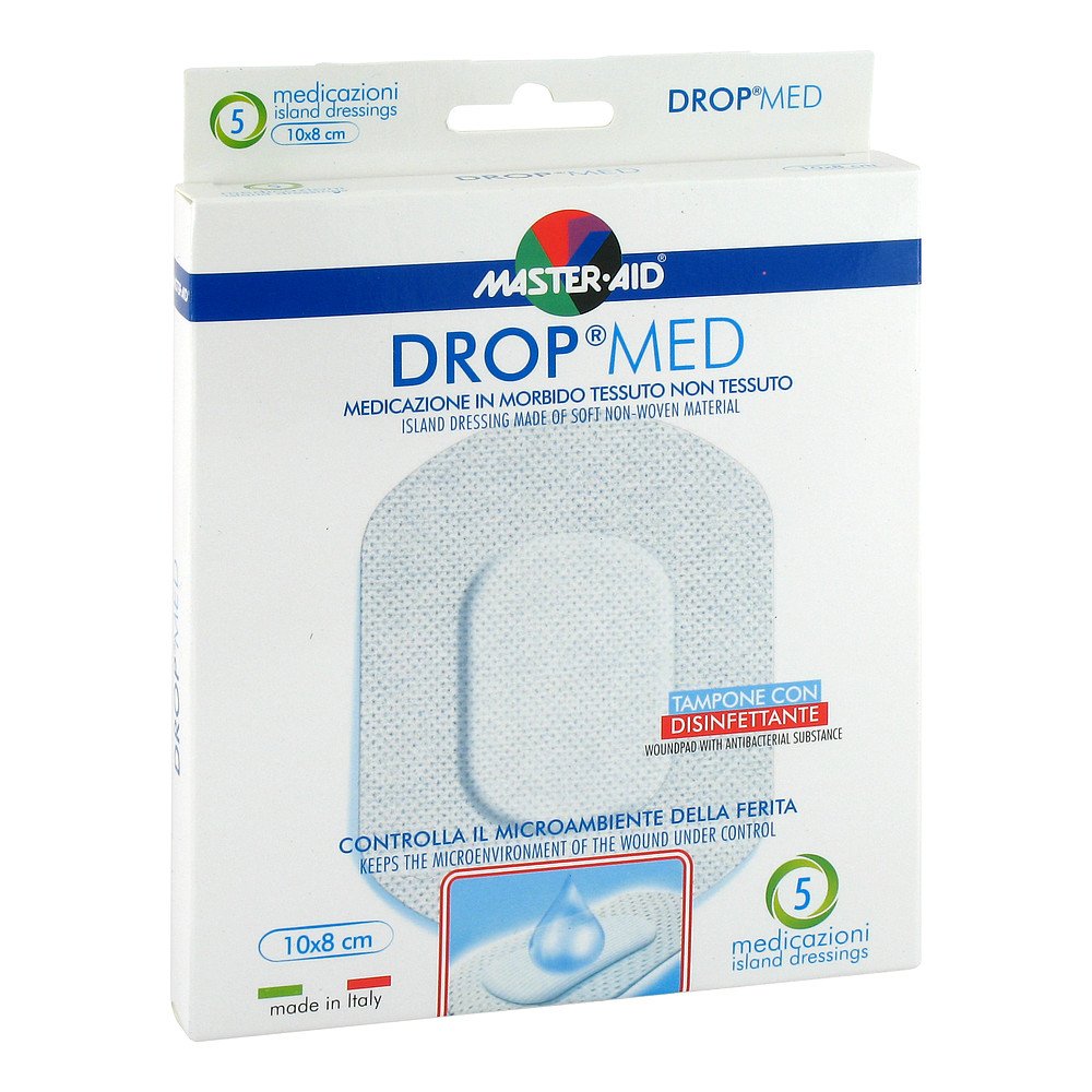 Trusetal Verbandstoffwerk GmbH Drop med 8x10 cm Wundverband steril Master Aid 00955874