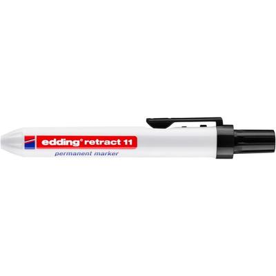 EDDING® Permanent Marker retract 11, schwarz