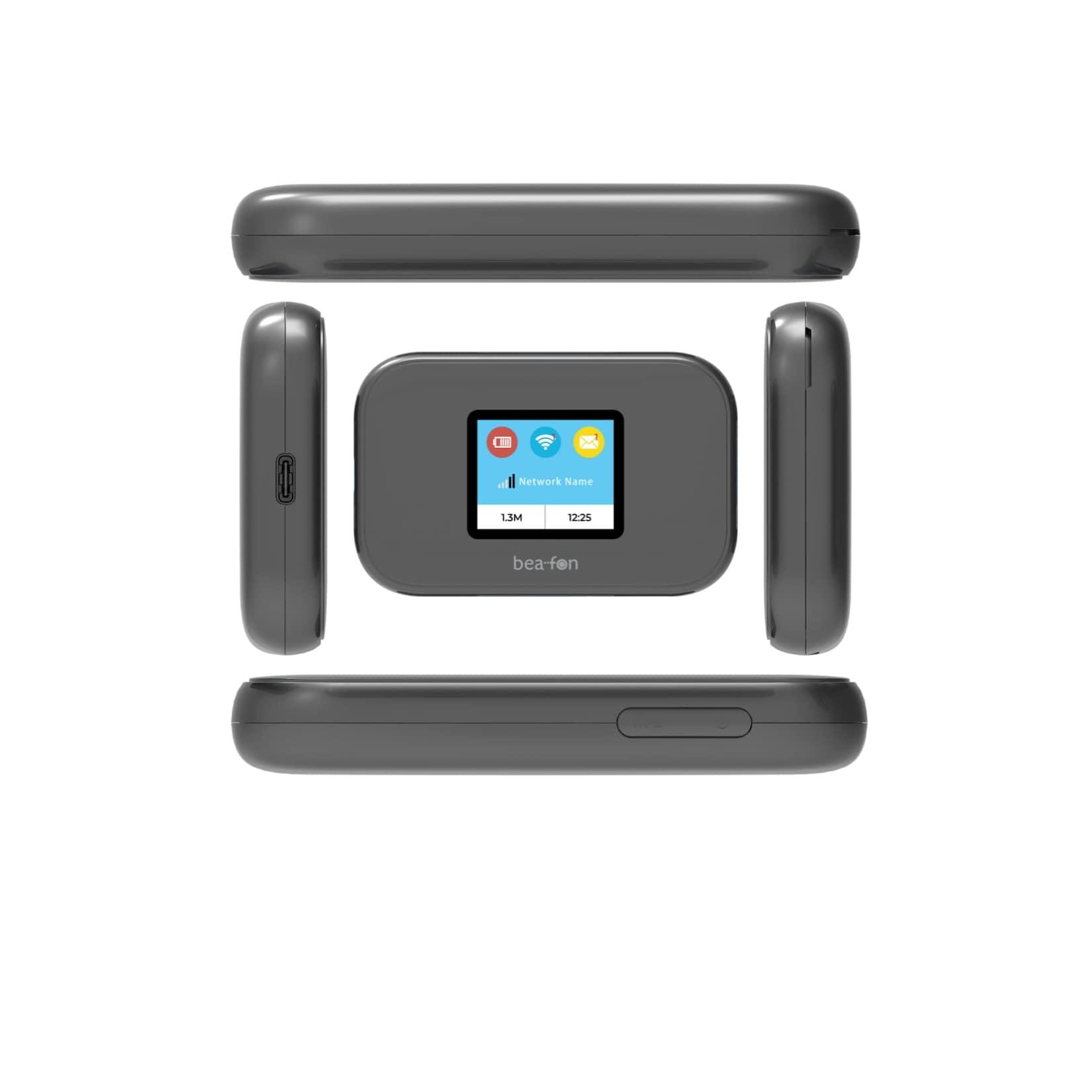 Beafon MR3, 4G, Schwarz Mobiler Router