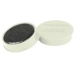 Nobo 10 Haftmagnete rund 38 mm weiß