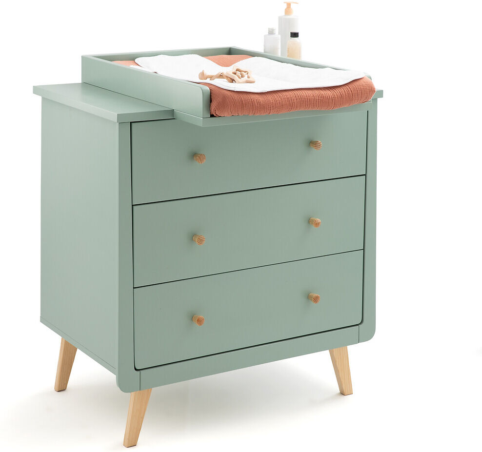 LA REDOUTE INTERIEURS Commode table à langer, 3 tiroirs, WILLOX