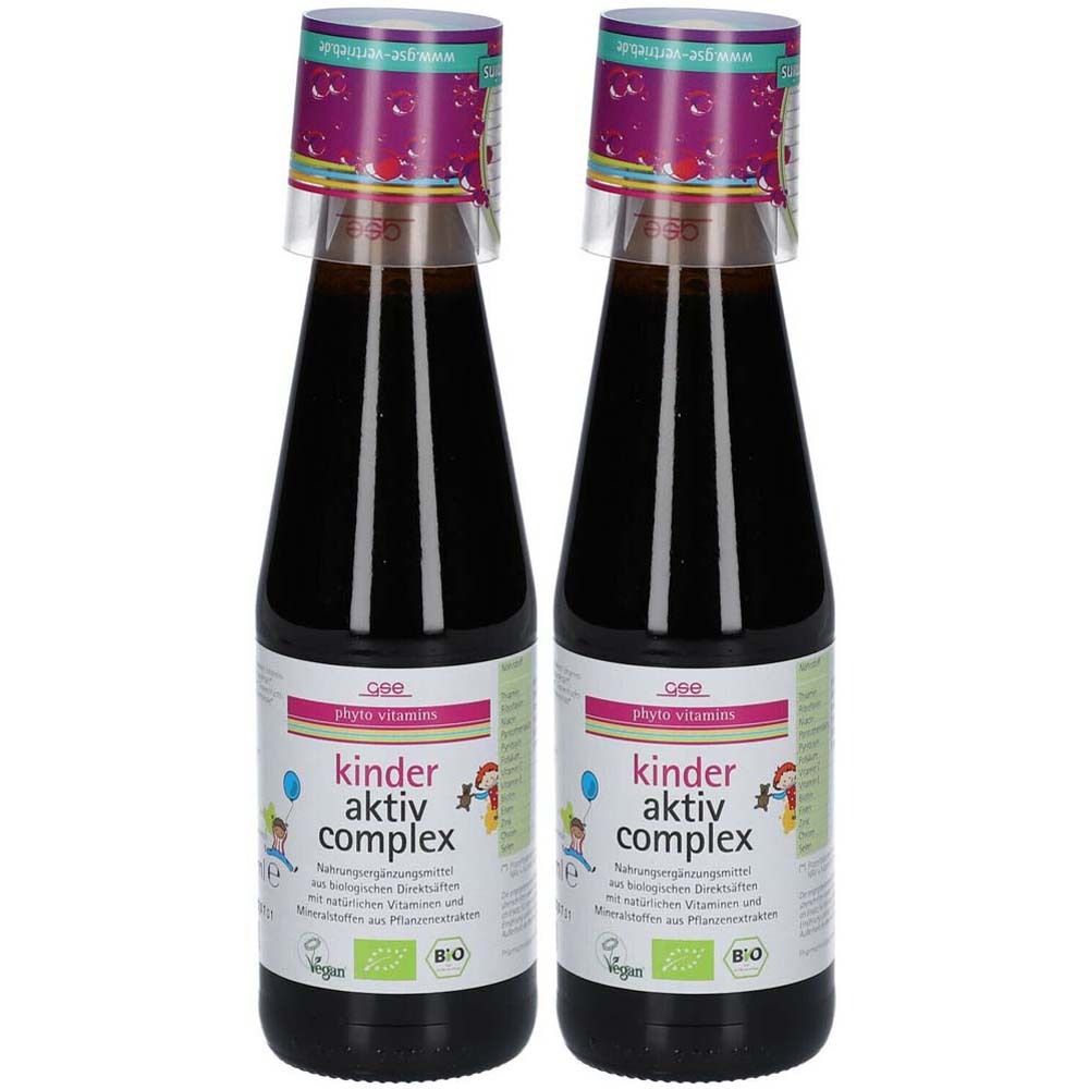 GSE Kinder Aktiv Complex x2 2x330 ml Flüssigkeit zum Einnehmen