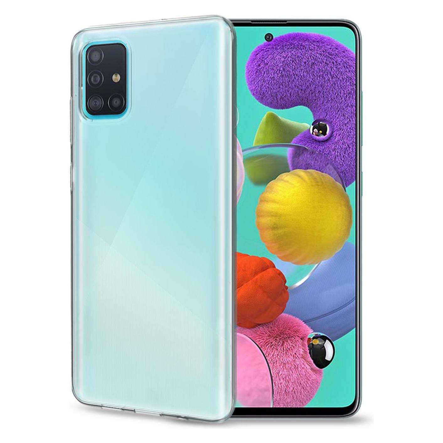 Celly GELSKIN Handytasche 16,5 cm (6,5') Hülle Transparent (Samsung Galaxy A51) (GELSKIN882)