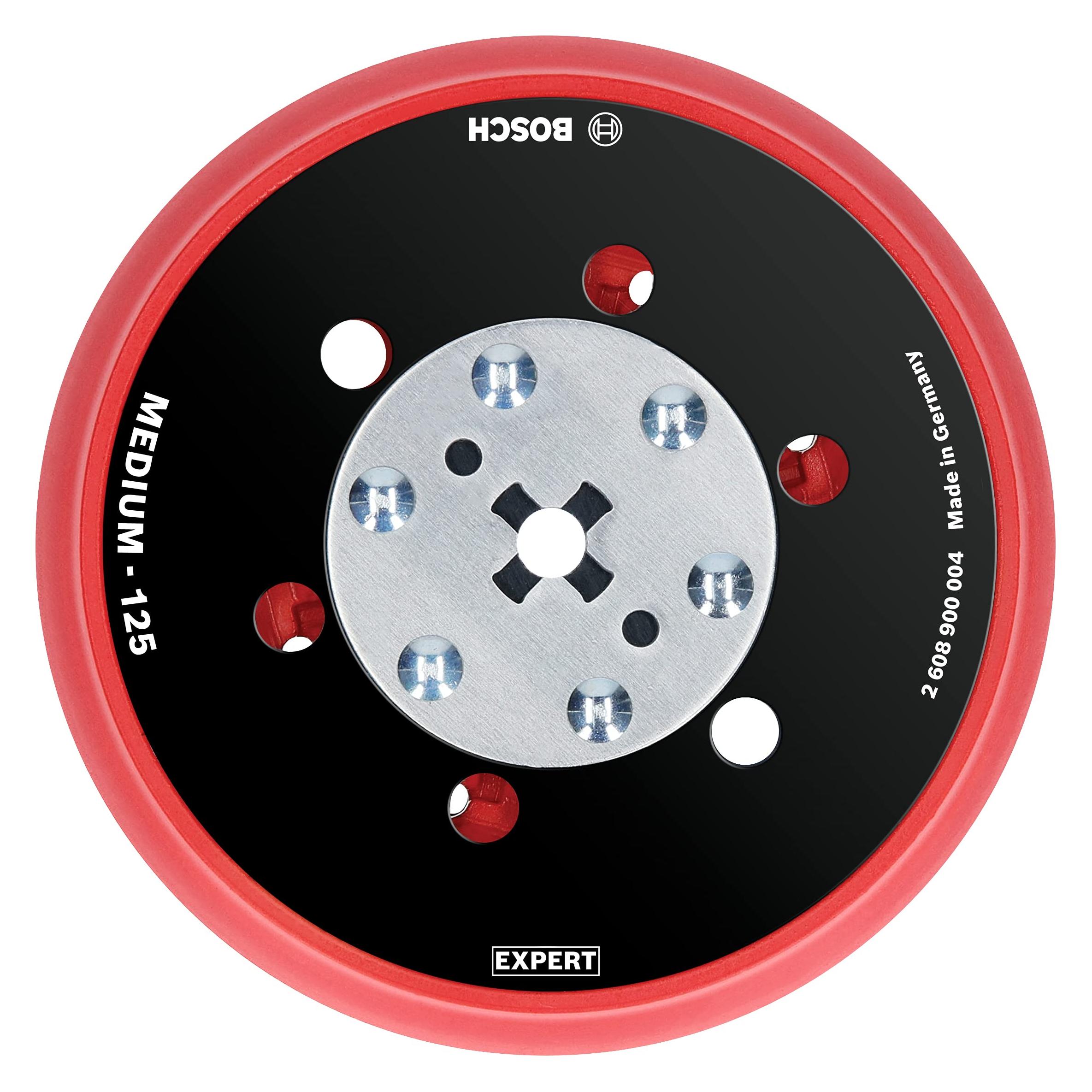 Bosch Professional Zubehör EXPERT Multihole (EXPERT Multiloch) Universalstützteller, 125 mm, weich (Fein) (2608900003)