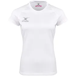 Gilbert, Damen, Sportshirt, Eclipse (XS), Weiss