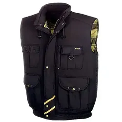 Thermo-Weste "TRONDHEIM" schwarz - XXL