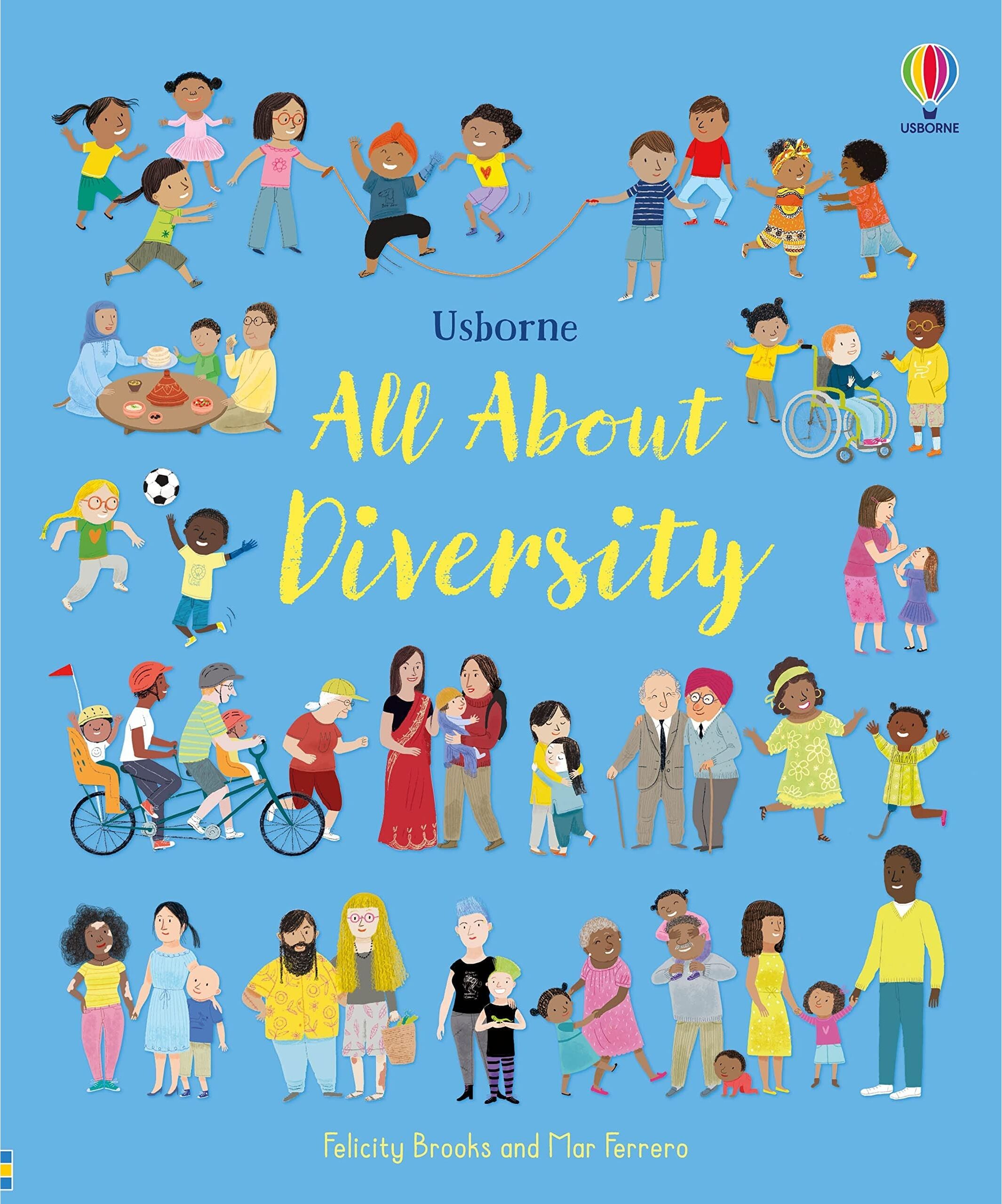 Usborne All About Feelings, Friends and Families My First Books 5 Book Set by Felicity Brooks – Feelings, Families, Diversity & Educational Learning C