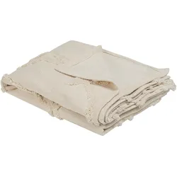 DECKE Helles Beige Acacia 125/150 cm