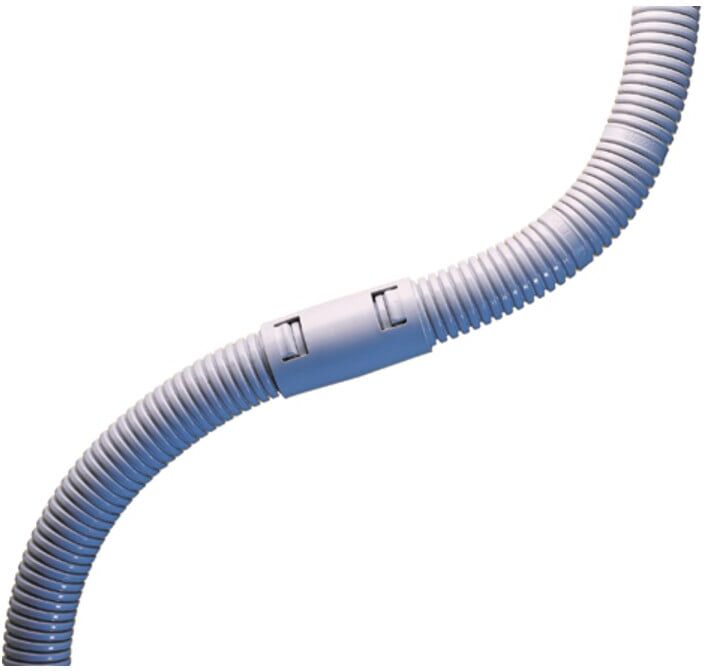 Spelsberg Rohrverbinder M25 grau für gerillte Rohre (97022501)