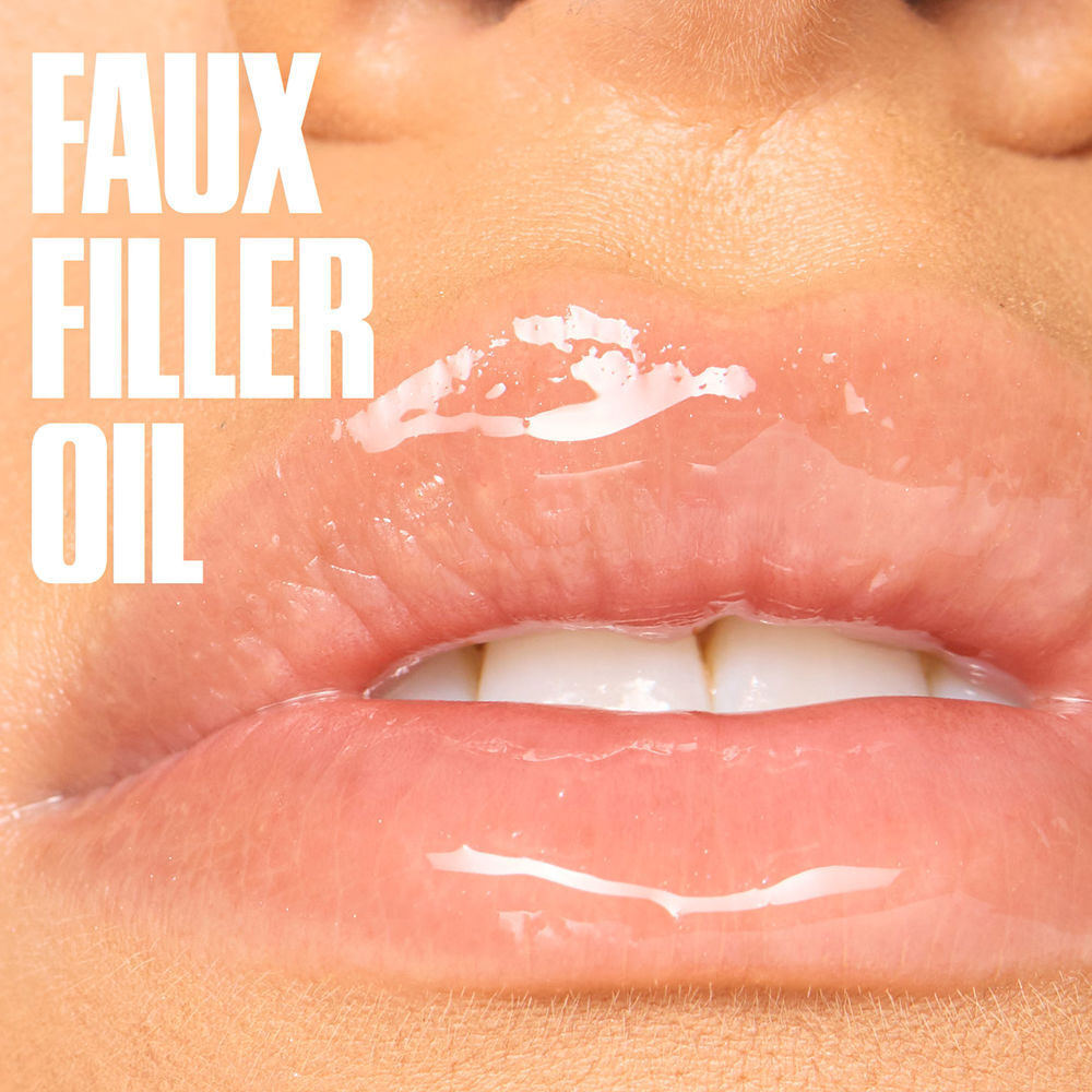 Huda Beauty Faux Filler Jelly Oil lip oil #Juicy Pink Lady