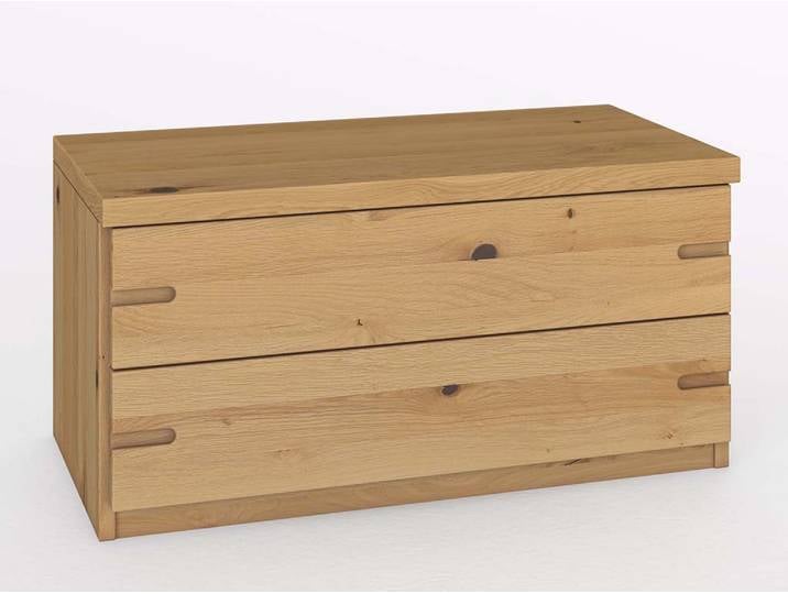 Sideboard „Stefan“ aus Wildeiche Hell Massivholz Wildeiche Hell