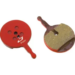 Bremsbeläge Disc Sport Semi-Metallic Werkstattverpackung, JAGWIRE, Passend für: siehe Beschreibung, Farbe: Rot, VE: 25 Paar