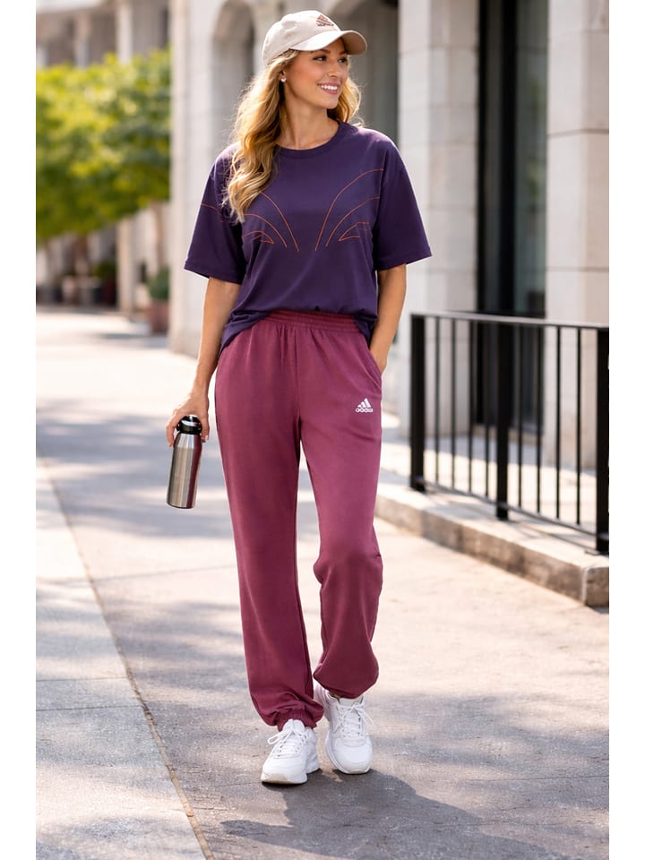 adidas Shirt in Lila - L