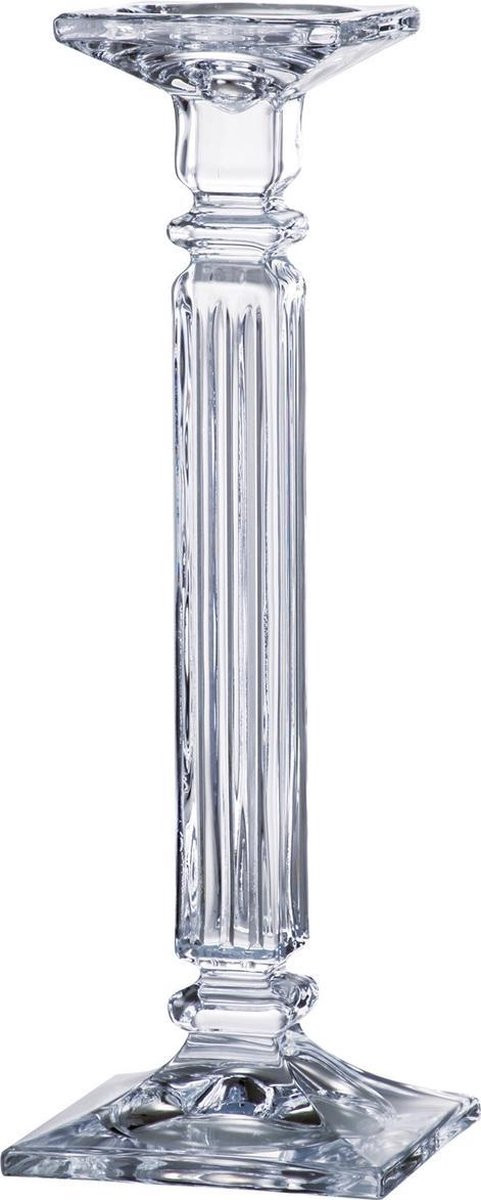 Crystal Bohemia Eminence Kristallen Kandelaar voor Taperkaarsen, Hoogte: 30,5 cm