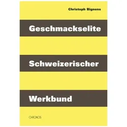 Geschmackselite, Fachbücher von Christoph Bignens
