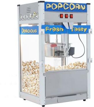 Great Northern Popcorn Pop Heaven 12oz Popcorn Machine with Serving Bags and Buckets (Blue) - 12 oz