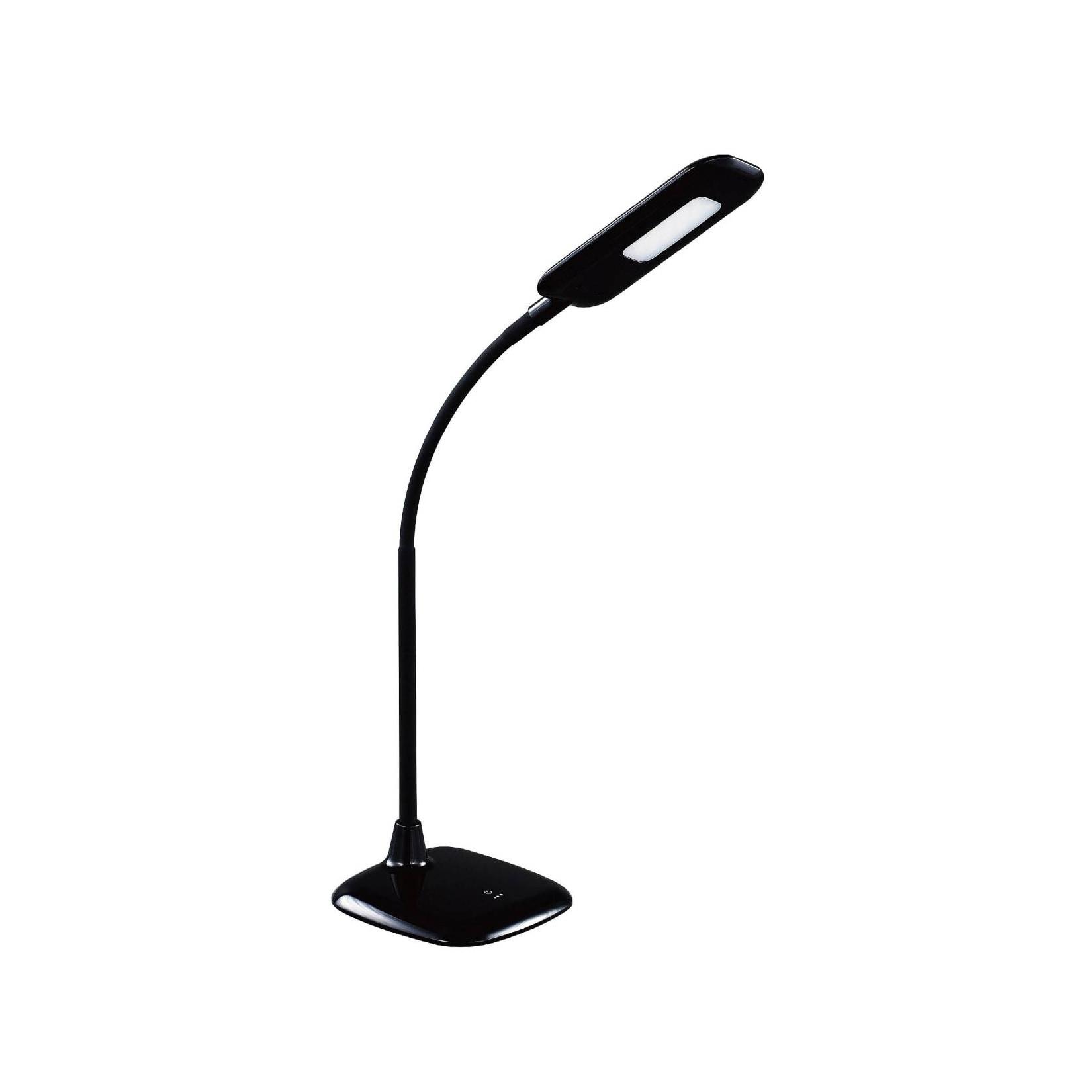BRILLIANT Lampe Nele LED Tischleuchte Touchdimmer schwarz 1x 5W LED integriert (SMD) , (300lm , 6000K) Mit 3-Stufen-Touchdimmer