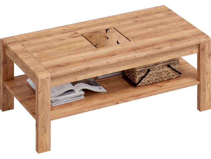 Landscape Couchtisch I BRIXEN, wildeiche, Massivholz