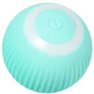 Inspired Living Smart Rolling Cat Ball Interactive Toy blue