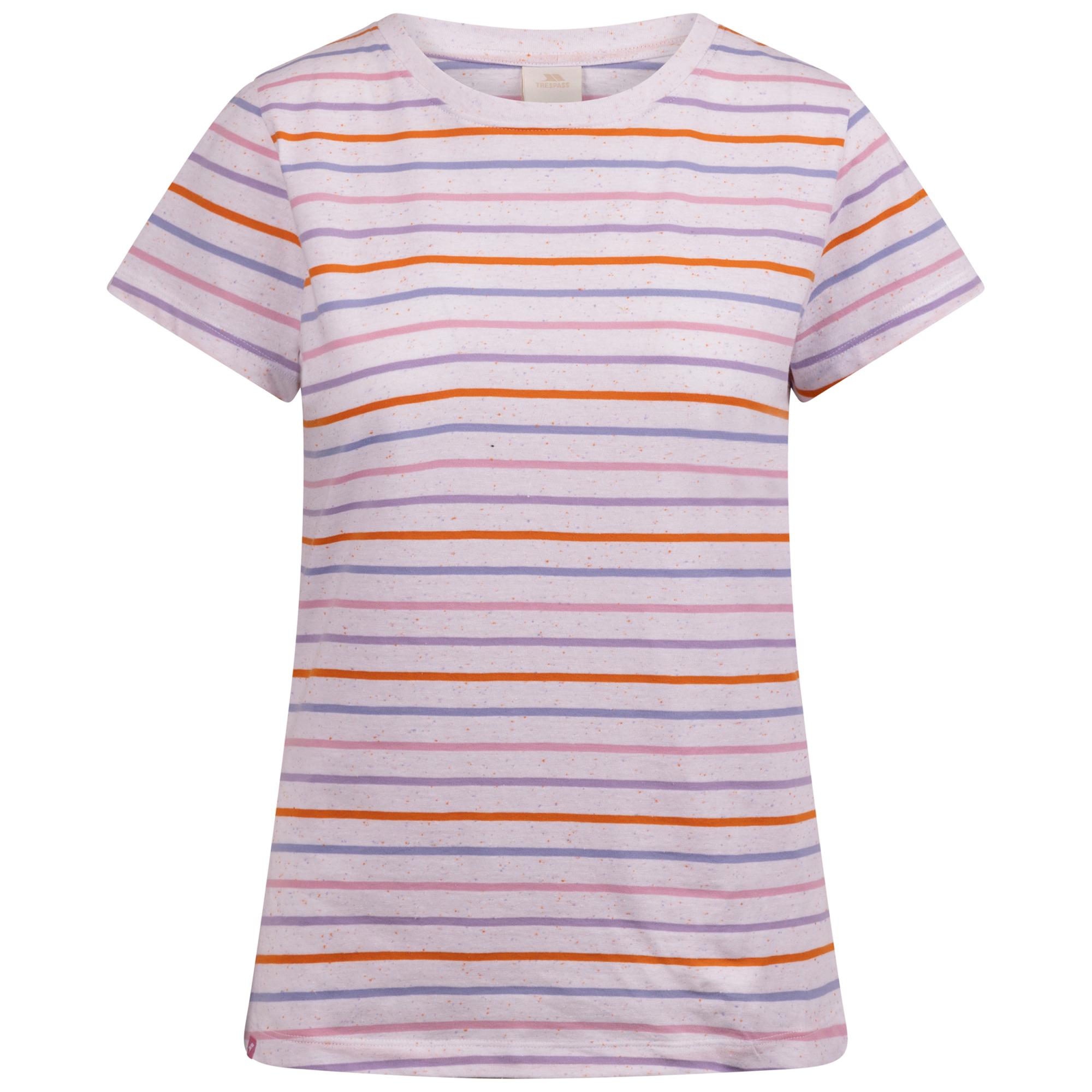 Trespass Dames/Dames Michaela Gestreept T-shirt (Wit/multikleurig)