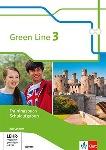 Green Line 3. Ausgabe Bayern: Trainingsbuch Schulaufgaben, Heft mit Lösungen und CD-ROM 7. Klasse (Green Line. Ausgabe für Bayern ab 2017) - Preis vom 04.10.2026 03:51:26 h