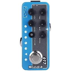 Mooer 017 Cali Mk Iv Micro Preamp (E-Gitarre, Gitarre), Effektpedal, Schwarz