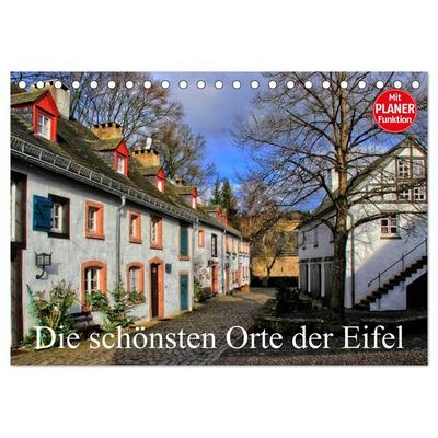 Die schönsten Orte der Eifel (Tischkalender 2026 DIN A5 quer), CALVENDO Monatskalender