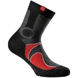 Rohner Basic Trekking 2er Pack Kinder Wandersocken - rot