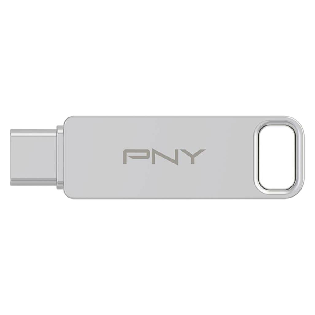 PNY USB-Stick 128GB DUO LINK USB 3.2 Type-C Dual Flash Drive retail (128 GB, USB-C) (P-FDI128DULINKTYC-GE)