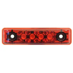 RS PRO, Personenschutz, LED Dauer LED-Signalleuchte Rot, 24 V dc x 16mm