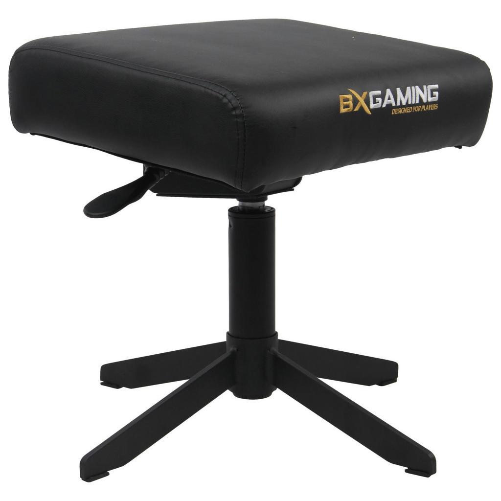 BX Gaming Bürohocker , Schwarz , Metall, Textil , X-Form , 42x40-50x33 cm , Büromöbel, Bürostühle, Bürohocker