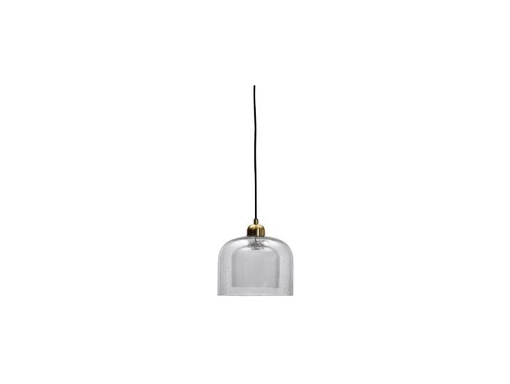 Suspension en verre bullé transparent HDBell