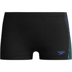 SPEEDO Kinder Badehose Boys Plastisol Placement Aquashort, Größe 152 in Schwarz Schwarz