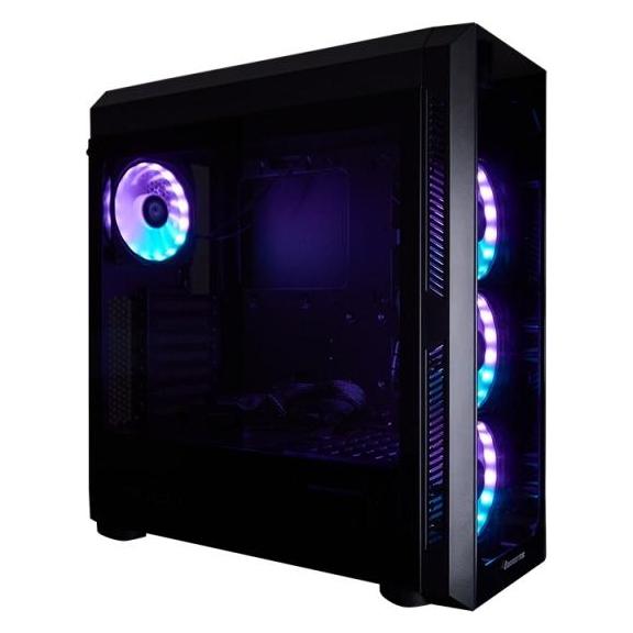 Chieftec Scorpion III (schwarz, Tempered Glass) (ATX, mATX, Mini-ITX) (GL-03B-UC-OP)