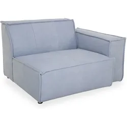 Sofaelement Elastoform URBINO (BHT 118x72x106 cm) - blau - BHT 118x72x106 cm