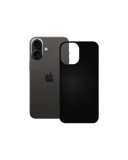 PEDEA Hintere Abdeckung für Mobiltelefon Thermoplastisches Polyurethan TPU Schwarz Apple iPhone 16 (50160987)
