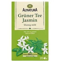 Alnatura Grüner Tee »Jasmin« 20 Tassenportionen kuvertiert